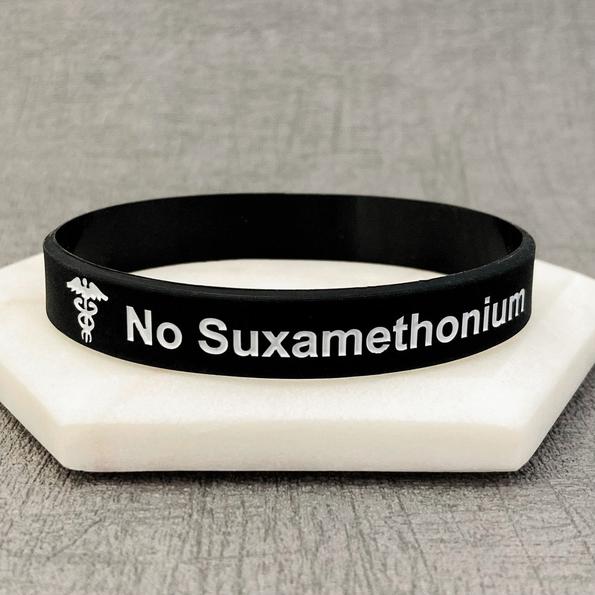 no suxamethonium medical bands bracelet