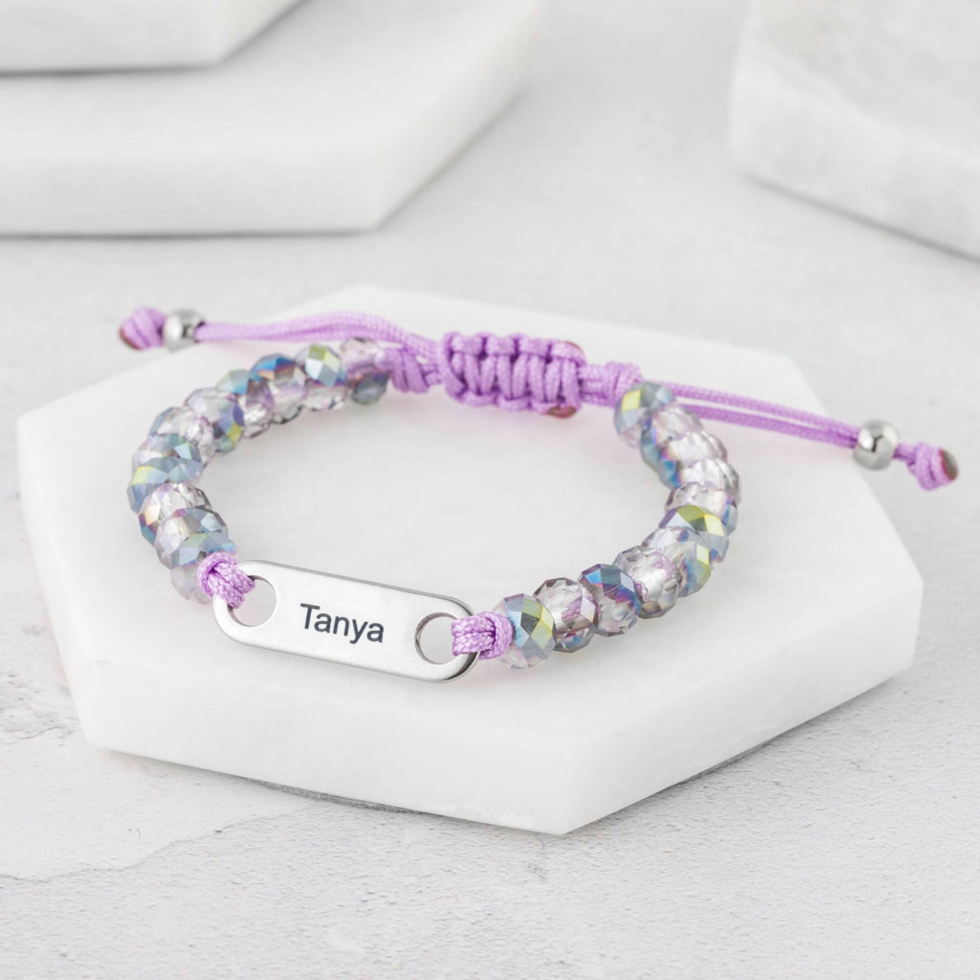 personalised bracelet for girls customised gift
