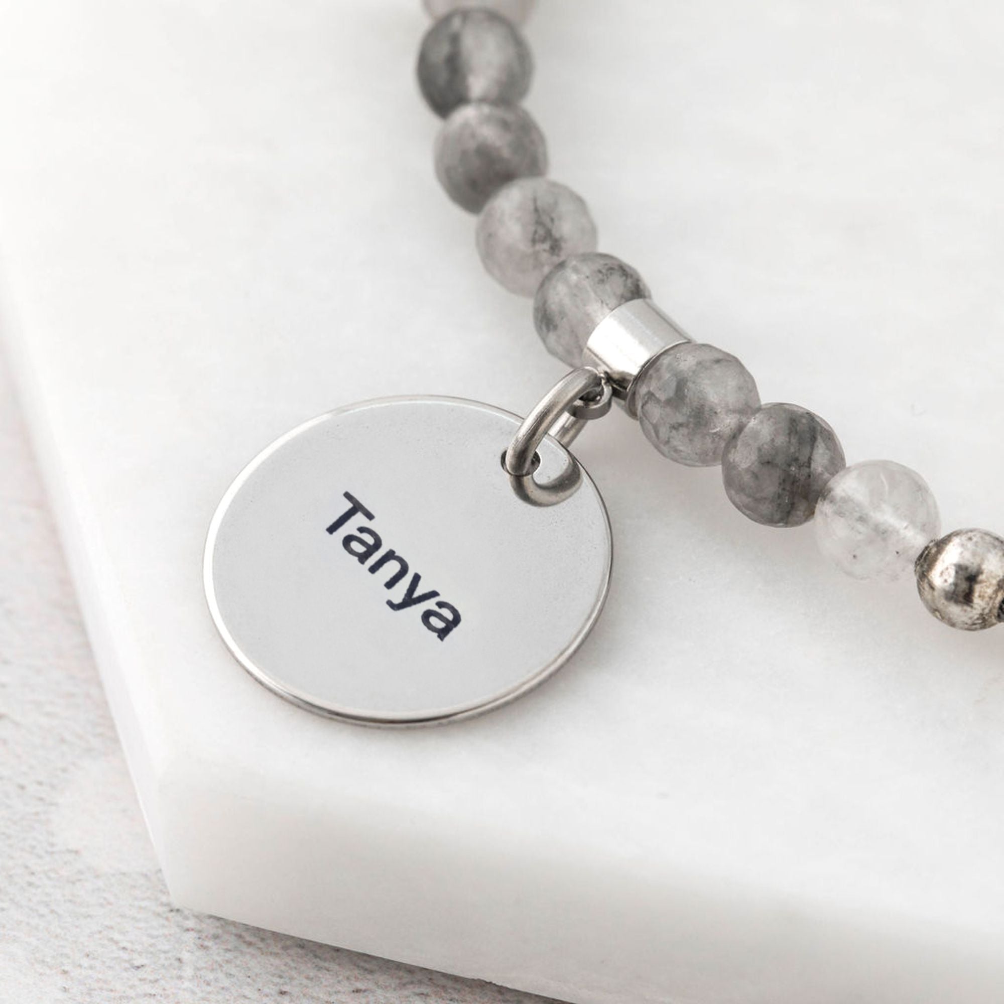 personalised bracelet gift for her bridesmaid gift
