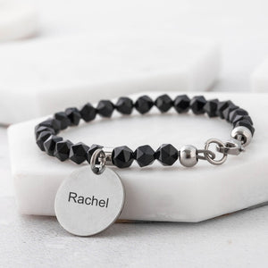 personalised charm bracelet bridesmaid gift