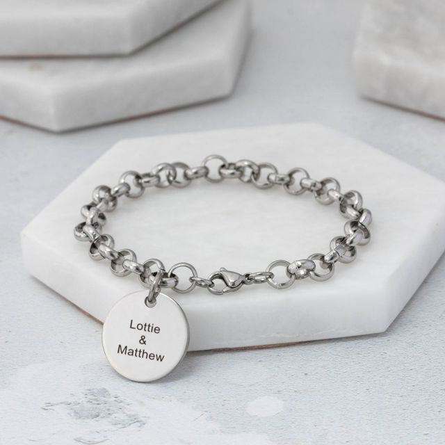 personalised charm bracelet for women valentines gifts