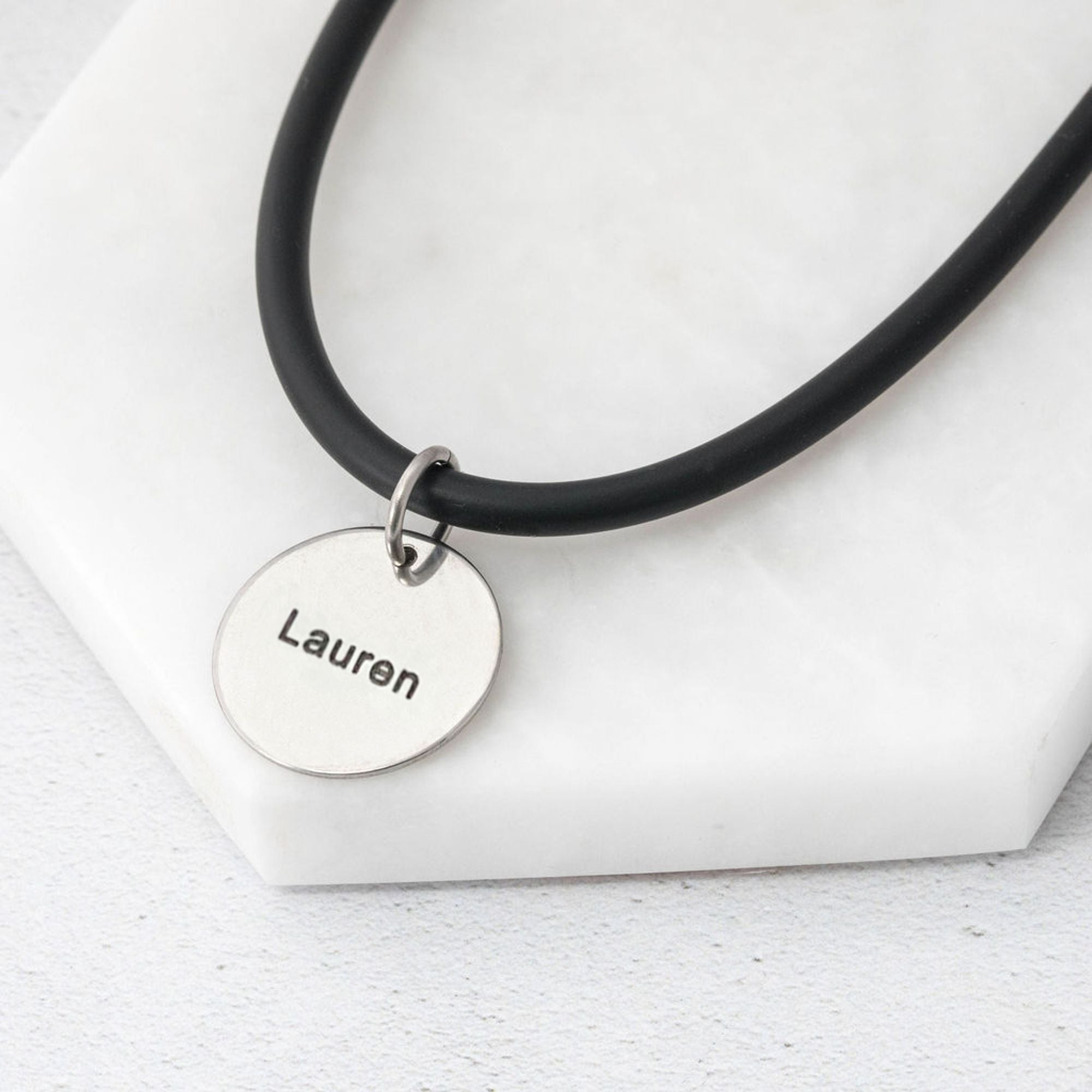 personalised charm necklace graduation gift