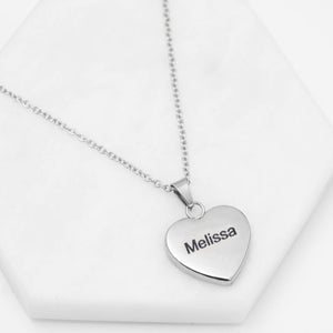 personalised pendant necklace for women wedding bridesmaid
