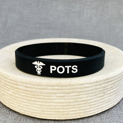 pots medical alert wristband bracelet