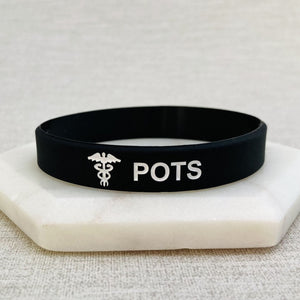 pots medical alert wristband uk