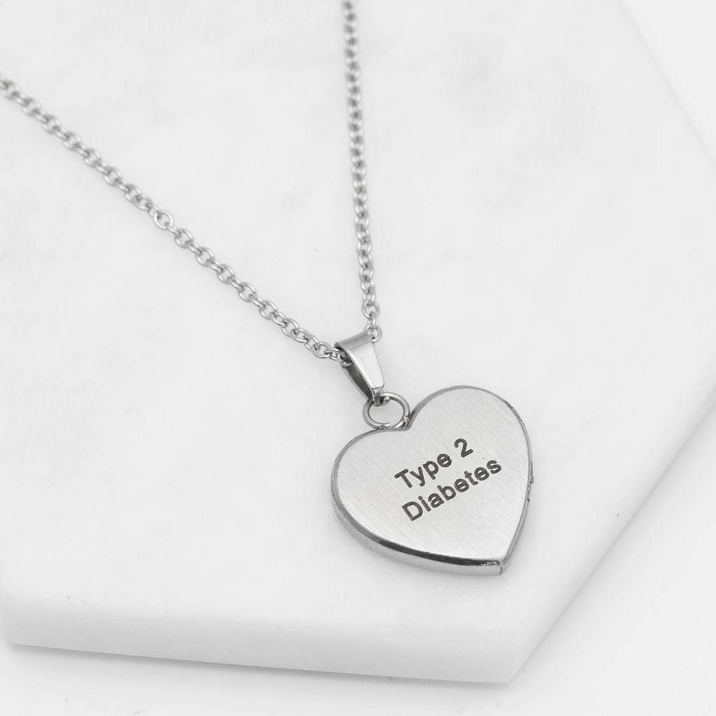 pretty medical alert necklace for allergies diabetes