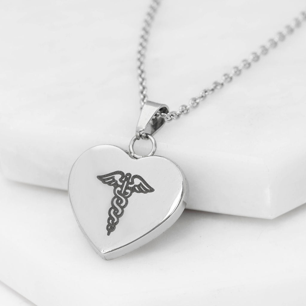 pretty medical necklace for allergies anaphylaxis
