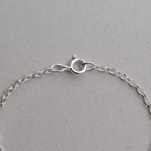 sterling silver chain autism medical alert bracelet