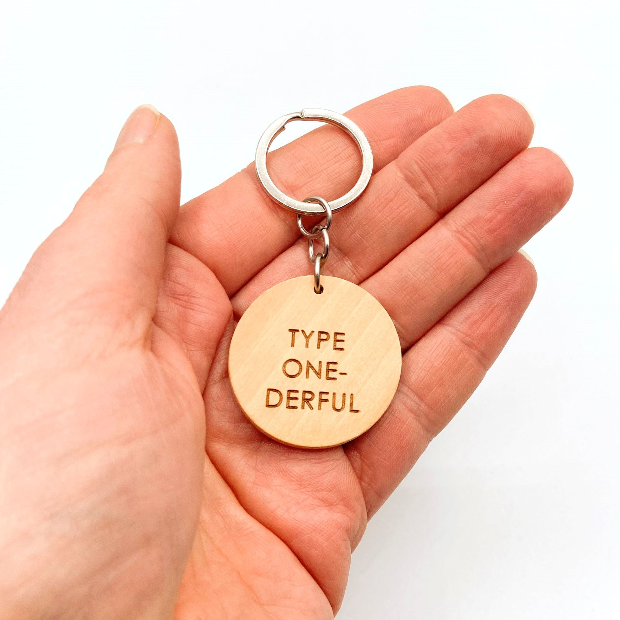 type one diabetes key ring 1 uk